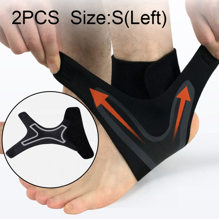 2 pezzi supporto per caviglia sportiva elastico ad alta protezione attrezzatura per caviglia sportiva sicurezza corsa supporto per caviglia da basket, M, Left (Black Grey), M, Right (Black Grey), L, Left (Black Grey), L, Right (Black Grey)             ...