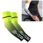 1 paio di uomini fantastici ciclismo corsa bicicletta protezione solare UV polsino copertura manica protettiva braccio bici sport scaldamuscoli maniche, L, M, XL, XXL