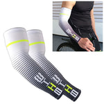 1 paio di uomini fantastici ciclismo corsa bicicletta protezione solare UV polsino copertura manica protettiva braccio bici sport scaldamuscoli maniche, L, M, XL, XXL