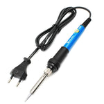 Saldatore elettrico a temperatura regolabile 60W Stazione di rilavorazione per saldatura Stazione di rilavorazione per matita termica Strumento di riparazione, Rework Station Heat Pencil