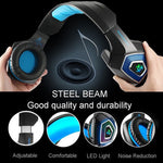 Cuffie da gioco RGB con microfono 3,5 mm e cavo 2,2 m