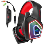 Cuffie da gioco RGB con microfono 3,5 mm e cavo 2,2 m