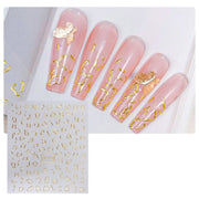 10 pezzi adesivo posteriore trasparente satinato adesivo per nail art sbavato abbronzante, TH-759, TH-760, TH-1031, TH-1059, TH-1094, TH-1095, TH-1097, TH-1098, TH-1099, TH-1100, TH-1102, TH-1103, TH-1104, TH-1106, TH-1107, TH-1108, TH-1109, TH-1110   ...
