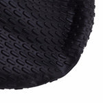 Cuffia da nuoto impermeabile in silicone da 2 pezzi Proteggi le orecchie Cuffia da nuoto sportiva per capelli lunghi per adulti, Silicone Long Hair Swimming Cap(Black), Silicone Long Hair Swimming Cap(Dark Blue)                                         ...