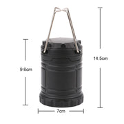 Lampada da tenda pieghevole portatile LED COB 3W impermeabile
