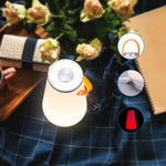 Lampada da tavolo LED ricaricabile con interruttore tattile