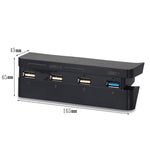 Hub USB 3.0 con 4 porte per PlayStation 4 Slim