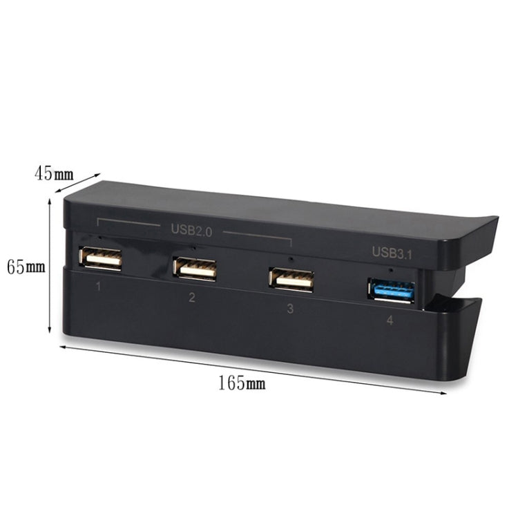 Hub USB 3.0 con 4 porte per PlayStation 4 Slim