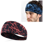 Assorbente Ciclismo Yoga Sport Fascia per il sudore Fascia per il sudore per uomini e donne Fasce per capelli Yoga Fasce per il sudore per la testa Sicurezza nello sport