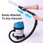 Aspirapolvere Tubi di cannuccia per uso domestico Rimozione della spazzola per la polvere Utensile per aspirapolvere universale portatile Attacco per la pulizia dello sporco, Vacuum Attachment Tool