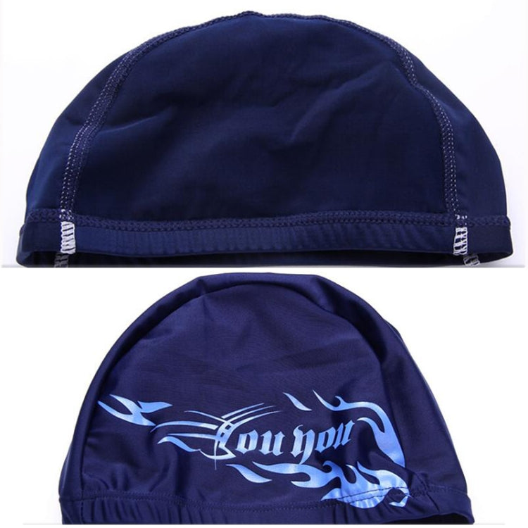 Cuffia da nuoto traspirante unisex in spandex, Spandex Swimming Cap(Black), Spandex Swimming Cap(Blue Fire on Black), Spandex Swimming Cap(Blue Fire on White), Spandex Swimming Cap(Blue Fire on Red)
