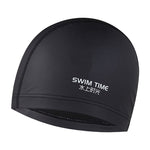 Cuffia da nuoto allargata impermeabile rivestita in PU per uomini e donne adulti, PU Coated Enlarged (Black), PU Coated Enlarged (Pink), PU Coated Enlarged (Blue)