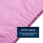 Cuffia da nuoto allargata impermeabile rivestita in PU per uomini e donne adulti, PU Coated Enlarged (Black), PU Coated Enlarged (Pink), PU Coated Enlarged (Blue)