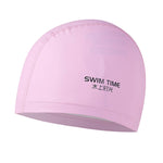 Cuffia da nuoto allargata impermeabile rivestita in PU per uomini e donne adulti, PU Coated Enlarged (Black), PU Coated Enlarged (Pink), PU Coated Enlarged (Blue)