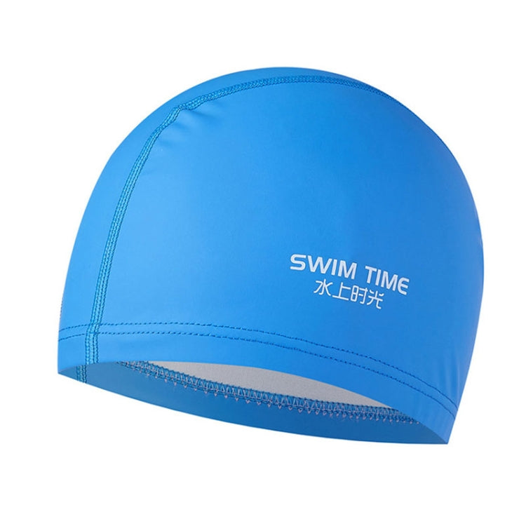 Cuffia da nuoto allargata impermeabile rivestita in PU per uomini e donne adulti, PU Coated Enlarged (Black), PU Coated Enlarged (Pink), PU Coated Enlarged (Blue)