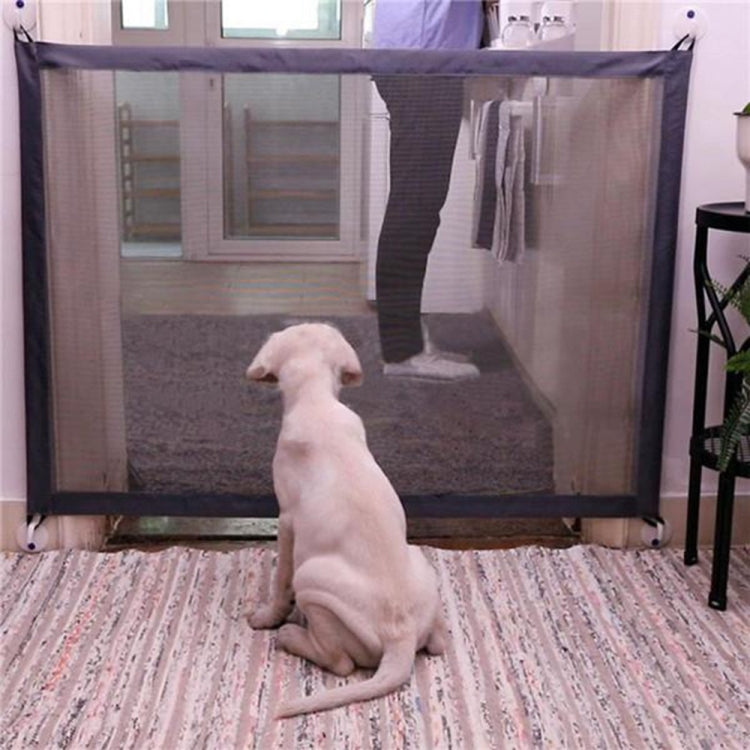 Cancello sicurezza pieghevole per animali domestici 180x72 cm