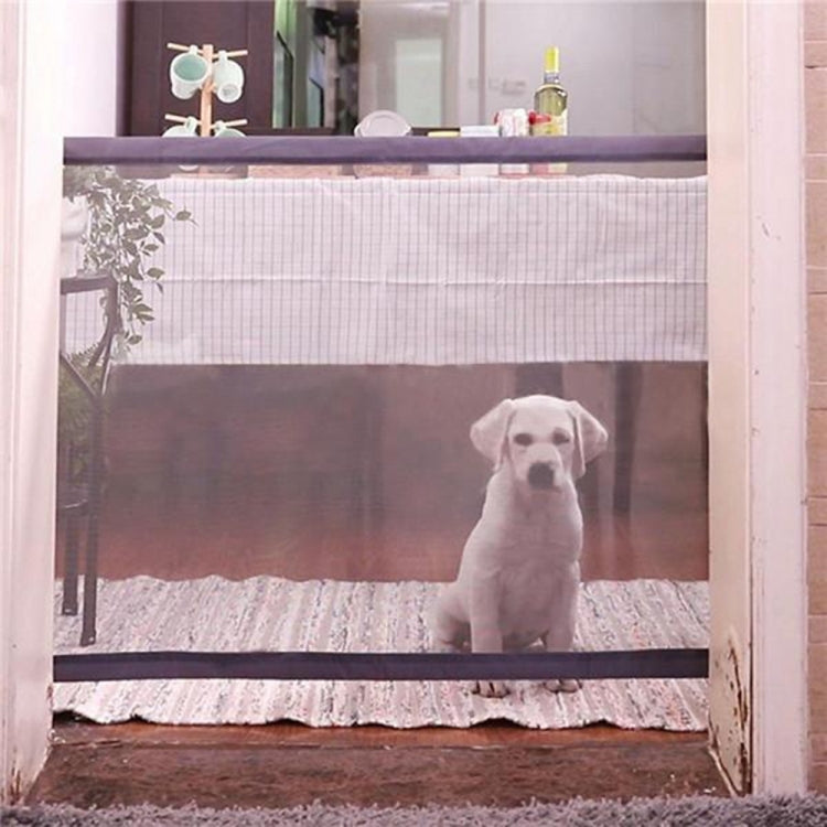 Cancello sicurezza pieghevole per animali domestici 180x72 cm
