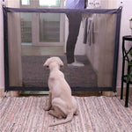 Cancello sicurezza pieghevole per animali domestici 180x72 cm