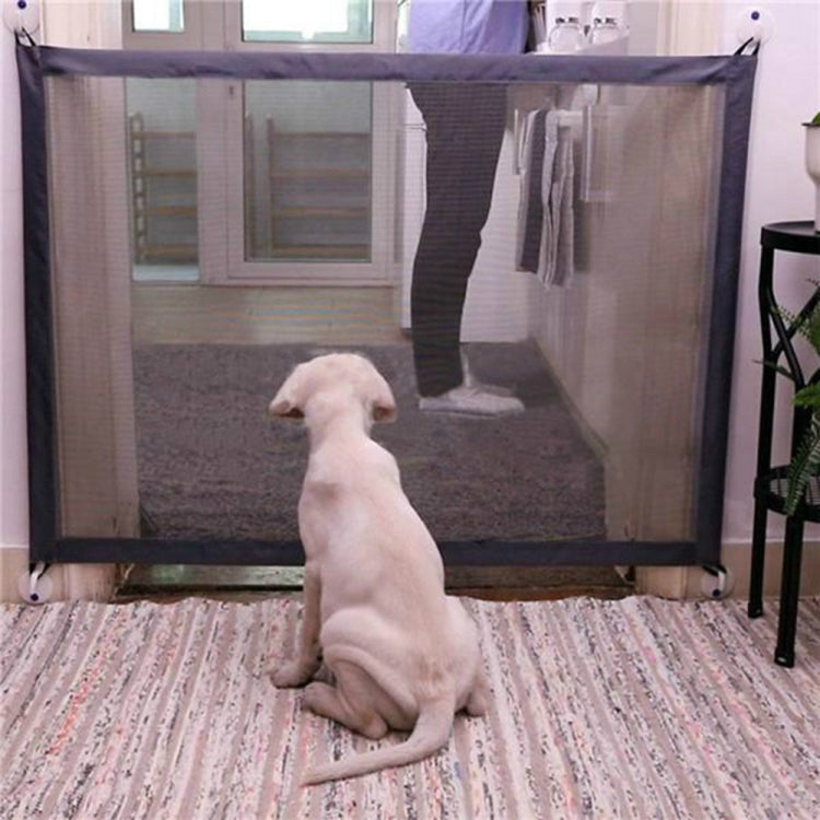Cancello sicurezza pieghevole per animali domestici 180x72 cm