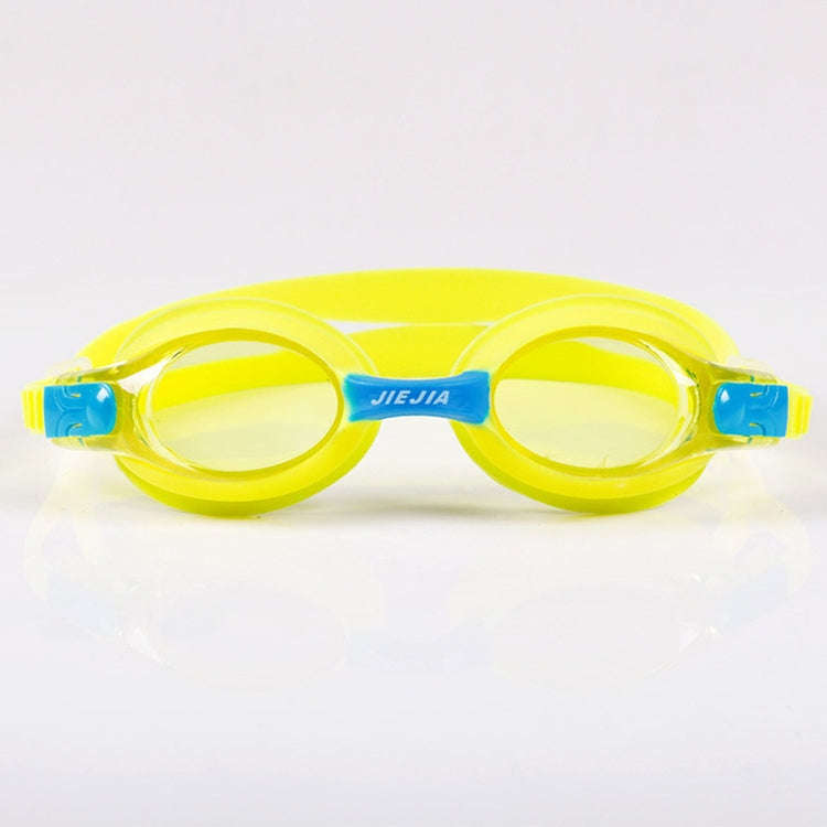 J IE J i AJ2670 occhialini da nuoto in silicone per bambini, J2670 (Yellow), J2670 (Red), J2670 (Blue), J2670 (Pink)