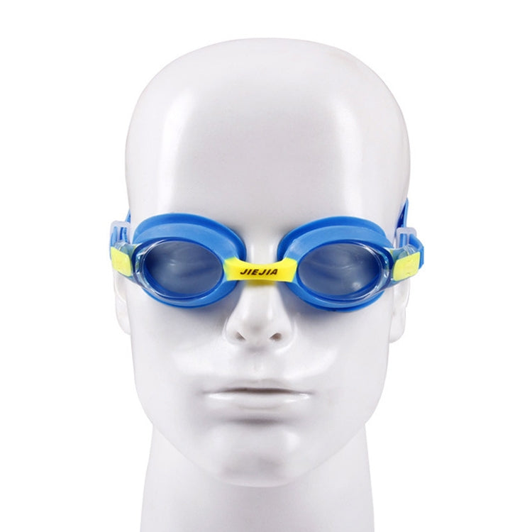 J IE J i AJ2670 occhialini da nuoto in silicone per bambini, J2670 (Yellow), J2670 (Red), J2670 (Blue), J2670 (Pink)