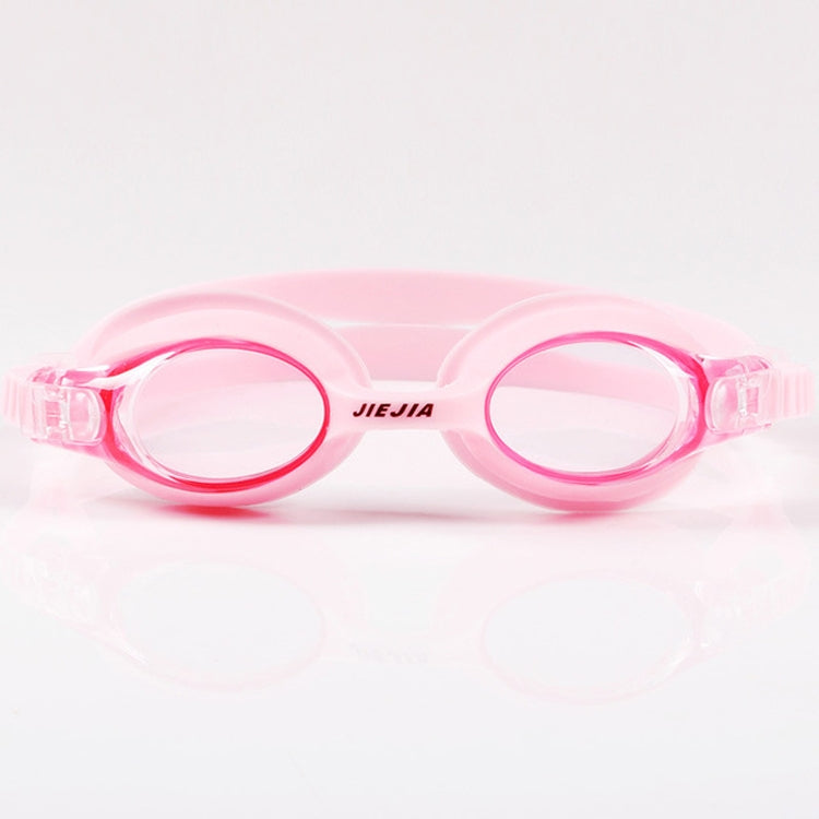 J IE J i AJ2670 occhialini da nuoto in silicone per bambini, J2670 (Yellow), J2670 (Red), J2670 (Blue), J2670 (Pink)