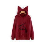 Abbigliamento sportivo con cappuccio da donna per sport all'aria aperta alla moda, S, M, L, XL