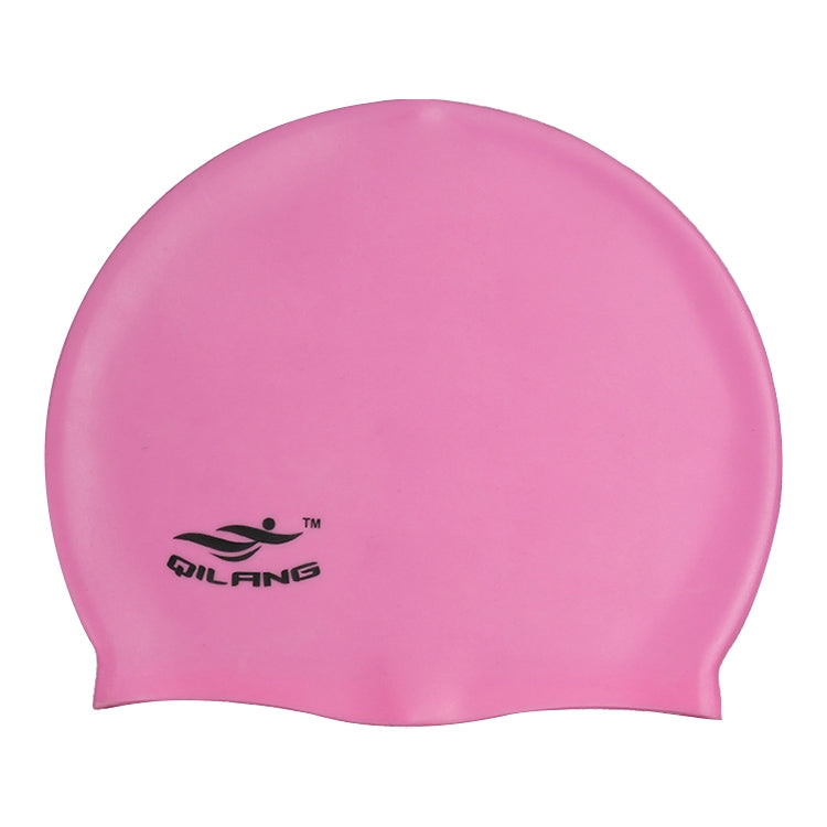 Cuffia da nuoto in silicone impermeabile tinta unita per adulto, Silicone Swimming Cap(Pink), Silicone Swimming Cap(Purple), Silicone Swimming Cap(Silver), Silicone Swimming Cap(Black), Silicone Swimming Cap(Dark Blue), Silicone Swimming Cap(Wine Red) ...