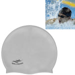 Cuffia da nuoto in silicone impermeabile tinta unita per adulto, Silicone Swimming Cap(Pink), Silicone Swimming Cap(Purple), Silicone Swimming Cap(Silver), Silicone Swimming Cap(Black), Silicone Swimming Cap(Dark Blue), Silicone Swimming Cap(Wine Red) ...