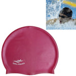 Cuffia da nuoto in silicone impermeabile tinta unita per adulto, Silicone Swimming Cap(Pink), Silicone Swimming Cap(Purple), Silicone Swimming Cap(Silver), Silicone Swimming Cap(Black), Silicone Swimming Cap(Dark Blue), Silicone Swimming Cap(Wine Red) ...