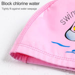 Cuffia da nuoto per bambini Cuffia da nuoto elastica stampata in PU con motivo simpatico delfino, Children PU Swimming Cap (Dark Blue), Children PU Swimming Cap (Pink), Children PU Swimming Cap (Sky Blue), Children PU Swimming Cap (Silver Grey)