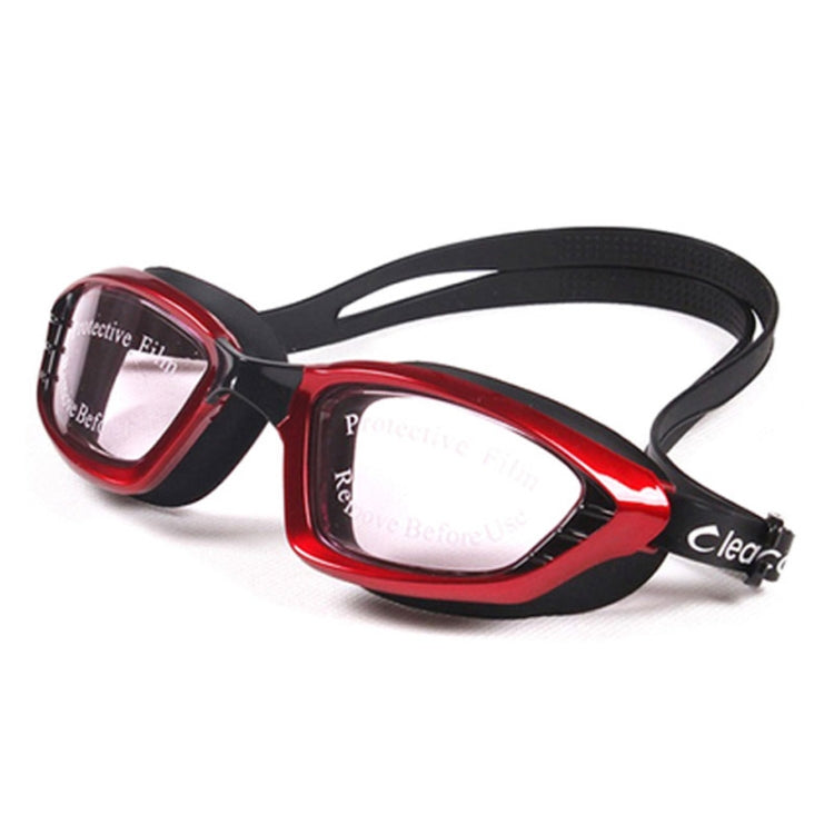 SG9017 Occhialini da nuoto per adulti con montatura grande ad alta definizione impermeabili e antiappannamento per uomo e donna, SG9017 (Red), SG9017 (Black), SG9017 (Blue), SG9017 (Gray)