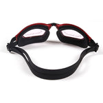 SG9017 Occhialini da nuoto per adulti con montatura grande ad alta definizione impermeabili e antiappannamento per uomo e donna, SG9017 (Red), SG9017 (Black), SG9017 (Blue), SG9017 (Gray)