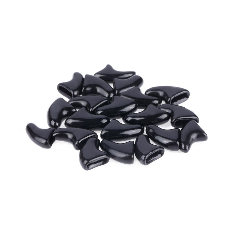 20 cappucci in silicone per unghie gatti XS-S-M-L