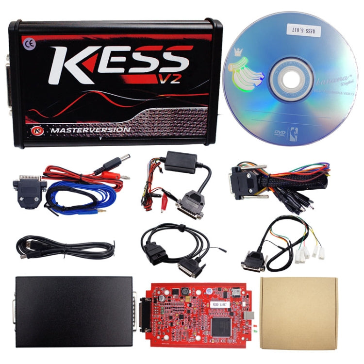 V2 V5.017 EU ECM Titanium Winols KTAG 4 LED Online Master Version ECU OBD strumento programmatore per auto/camion, Car / Truck Programmer Tool