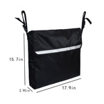 Borsa portaoggetti per sedia a rotelle Borsa portaoggetti per auto per disabili, Hanging Bag