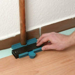 Tubo universale in plastica da 120 mm Condotti in legno Strumento per marcatura del profilo Duplicatore Copia contorno dente Confezione sottovuoto, 120mm Marking Tool