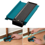 Tubo universale in plastica da 120 mm Condotti in legno Strumento per marcatura del profilo Duplicatore Copia contorno dente Confezione sottovuoto, 120mm Marking Tool