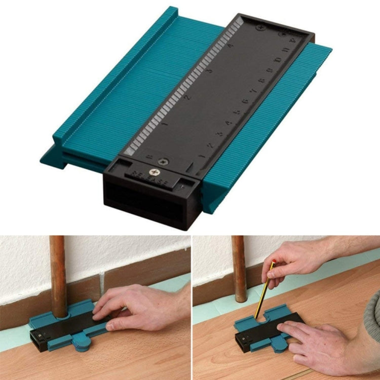 Tubo universale in plastica da 120 mm Condotti in legno Strumento per marcatura del profilo Duplicatore Copia contorno dente Confezione sottovuoto, 120mm Marking Tool