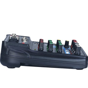 Console mixer audio Bluetooth 4 canali con USB