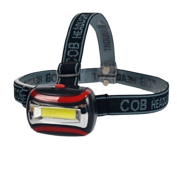 Torcia frontale portatile Mini COB LED 3W 3 modalità