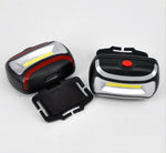 Torcia frontale portatile Mini COB LED da 2 pezzi da 3 W con 3 modalità di illuminazione