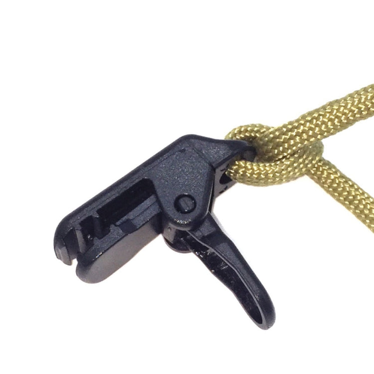 100 PZ Accessori per tende Tenda da sole Corda antivento Morsetto Clip in plastica Tenda da campeggio esterna Gancio a coccodrillo, Plastic Clip