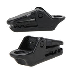 100 PZ Accessori per tende Tenda da sole Corda antivento Morsetto Clip in plastica Tenda da campeggio esterna Gancio a coccodrillo, Plastic Clip