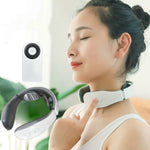 Protezione per il collo con riscaldamento a impulsi elettromagnetici per massaggiatore cervicale, Battery, Charging, Charging Remote Heating