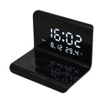 Caricabatterie wireless universale 10W con sveglia e display