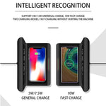 Caricabatterie wireless universale 10W con sveglia e display