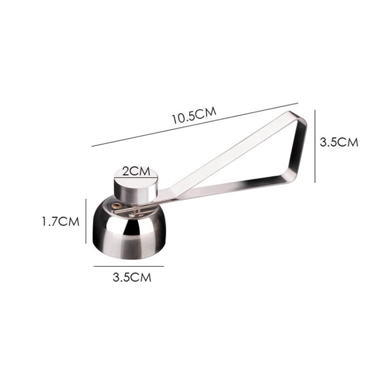 Forbici per uova in metallo Taglierina per topper per uova Apriscatole Utensili da cucina creativi per uova crude bollite in acciaio inossidabile, Egg Topper