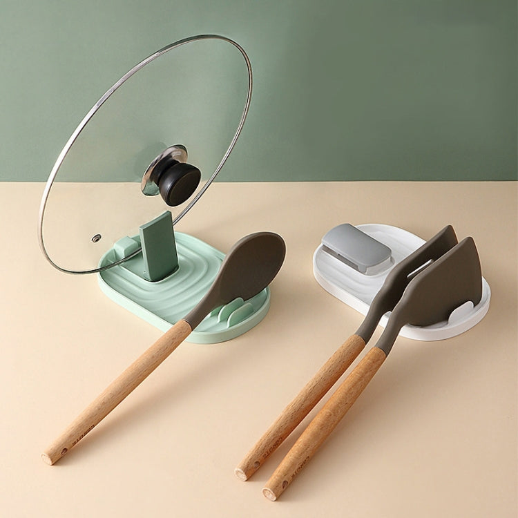 Set 5 pezzi porta utensili da cucina in plastica con coperchio