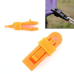 3 tende da campeggio con morsetto per fune antivento, accessori per tende da campeggio in plastica